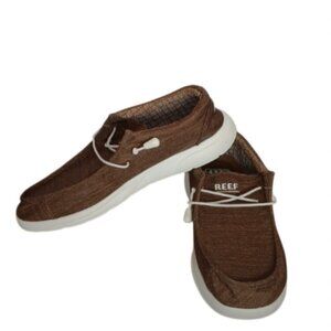 Reef Men's Cushion Coast Lightweight brown Loafer Men's Shoes size 9